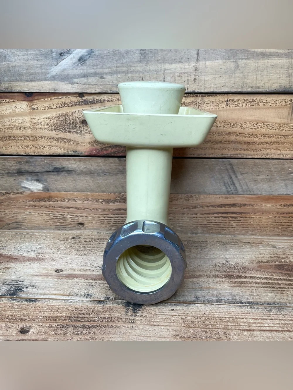 Vintage Oster Regency Kitchen Center Meat Grinder Attachment Tested (NO BLADE)